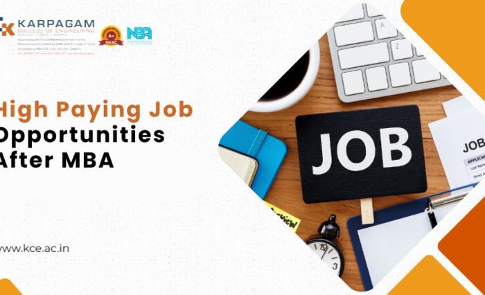 Best High Paying Job Opportunities After MBA